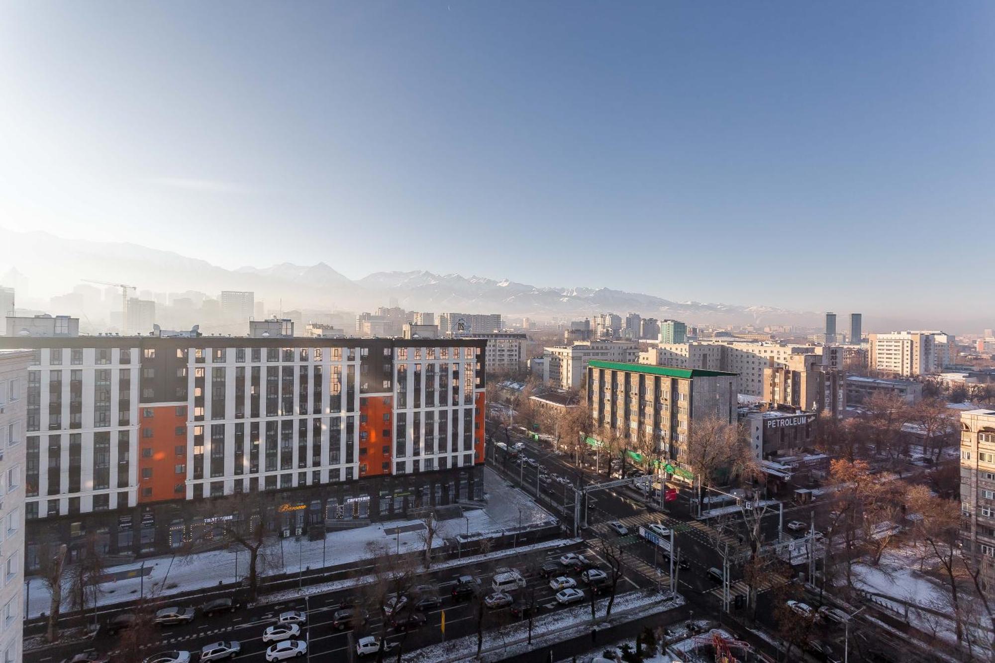 Квартира С Видом На Горы Almatî Exterior foto